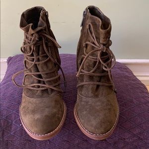 Sam Edelman Brown Suede Boots